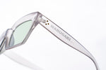 SUNGLASSES "SQUARE" TYPE A CLEAR WHITE
